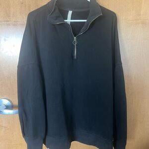 Athleta half zip sweatshirt